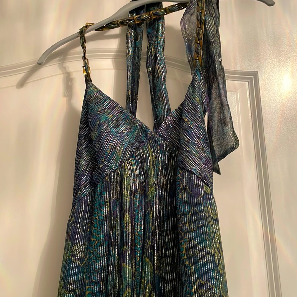 Peacock formal dress